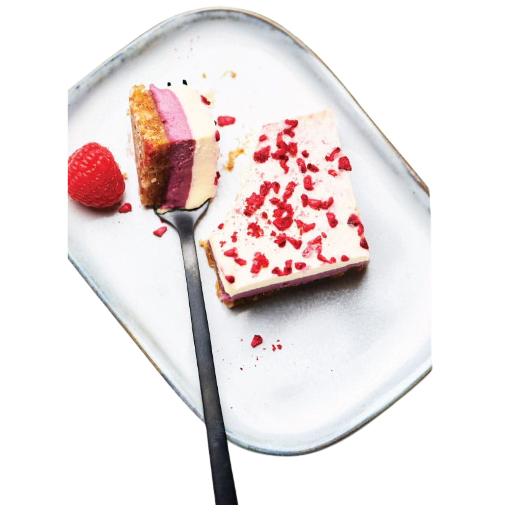 Raspberry – Lime -Raw Cake Square 2.3 oz. - 12/Case