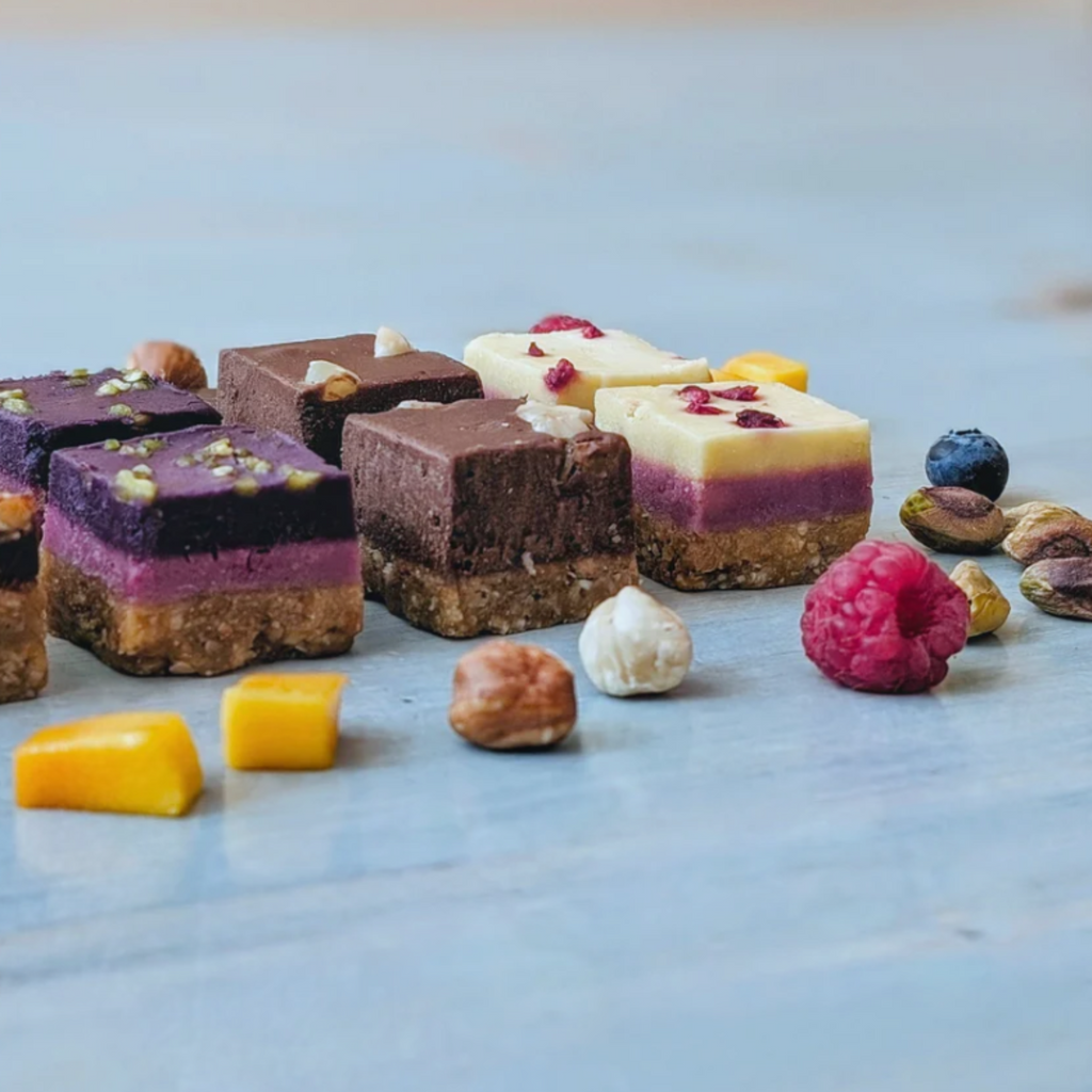 MINI ASSORTIMENT OF 8 RAW CAKES 8X24G - Vegan