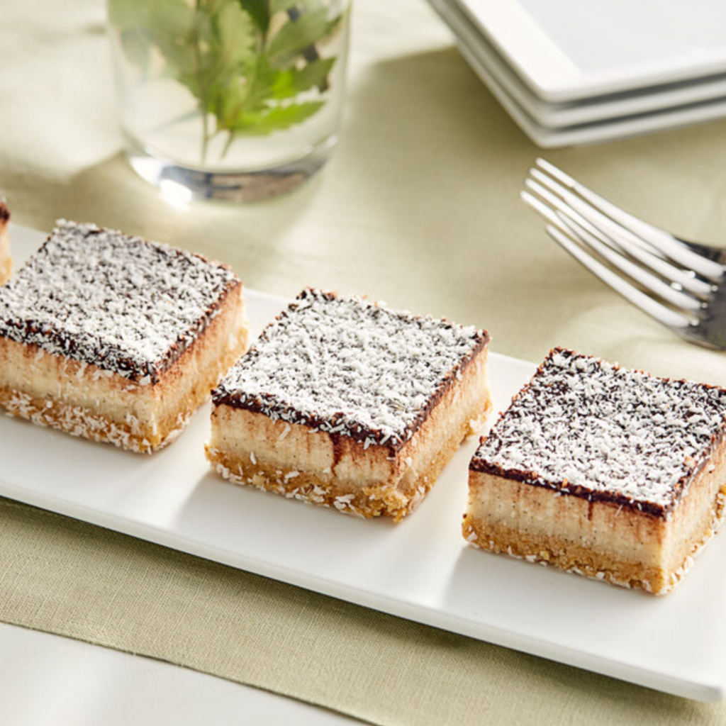 Coconut & Chocolate - Raw Cake Square 2.3 oz. - 12/Case