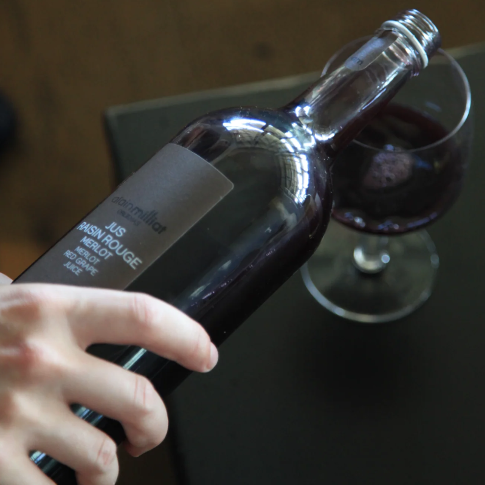 Merlot Red Grape Juice – 100% Pure (1000ML) 0% Alcohol