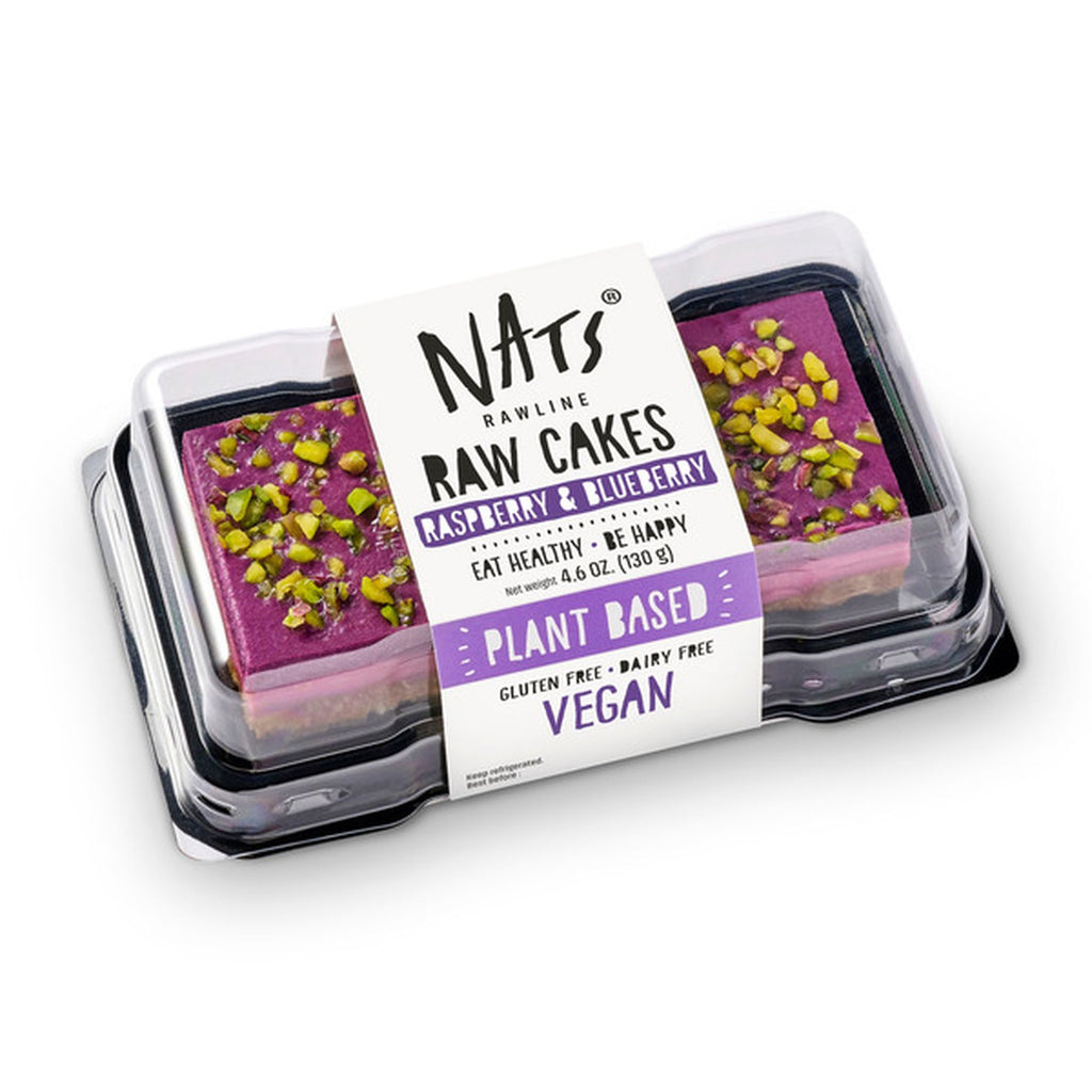 Raspberry & Blueberry Duo Pack Raw Cakes (4.6 oz.) - Vegan