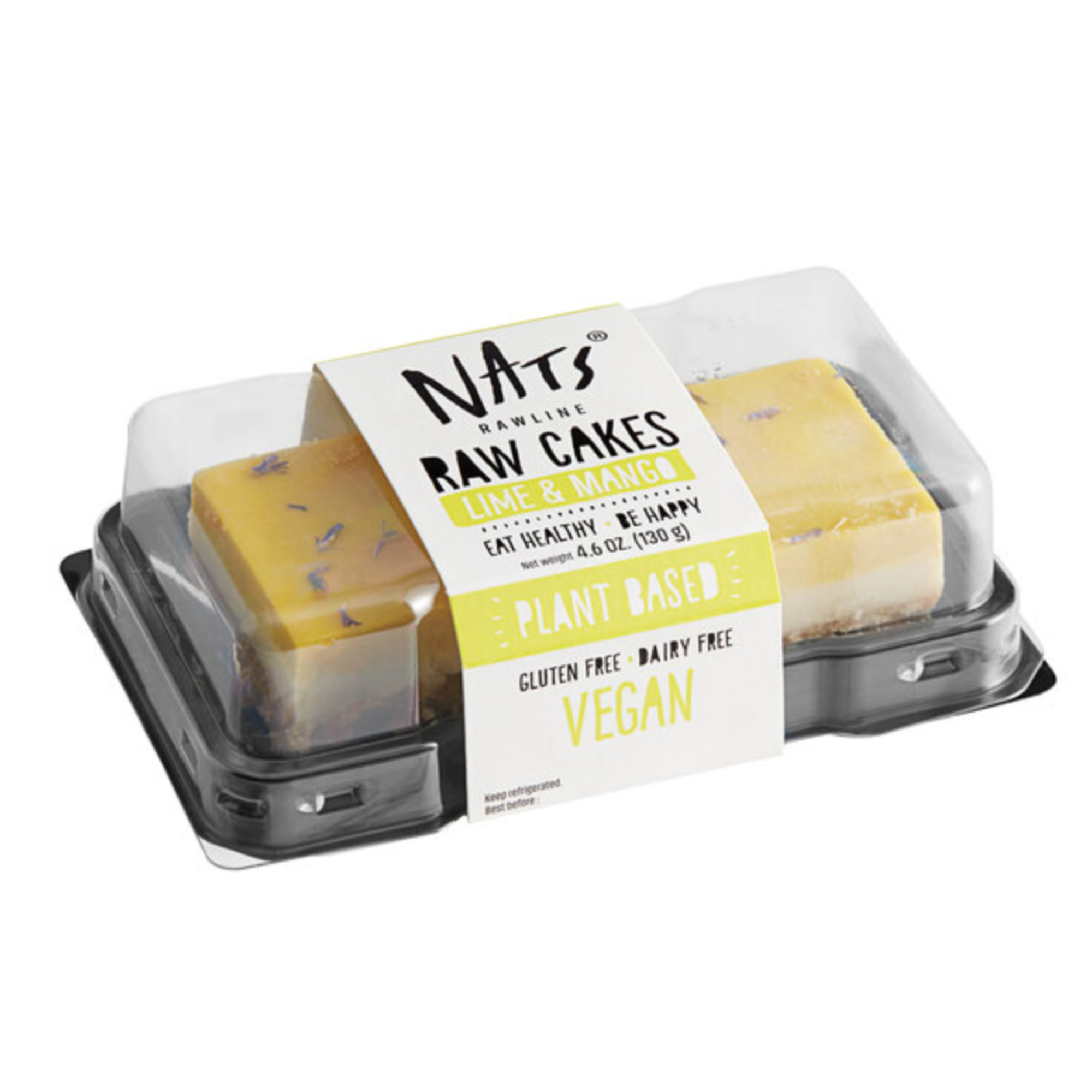 Lime & Mango Duo Pack Raw Cakes (4.6 oz.) - Vegan