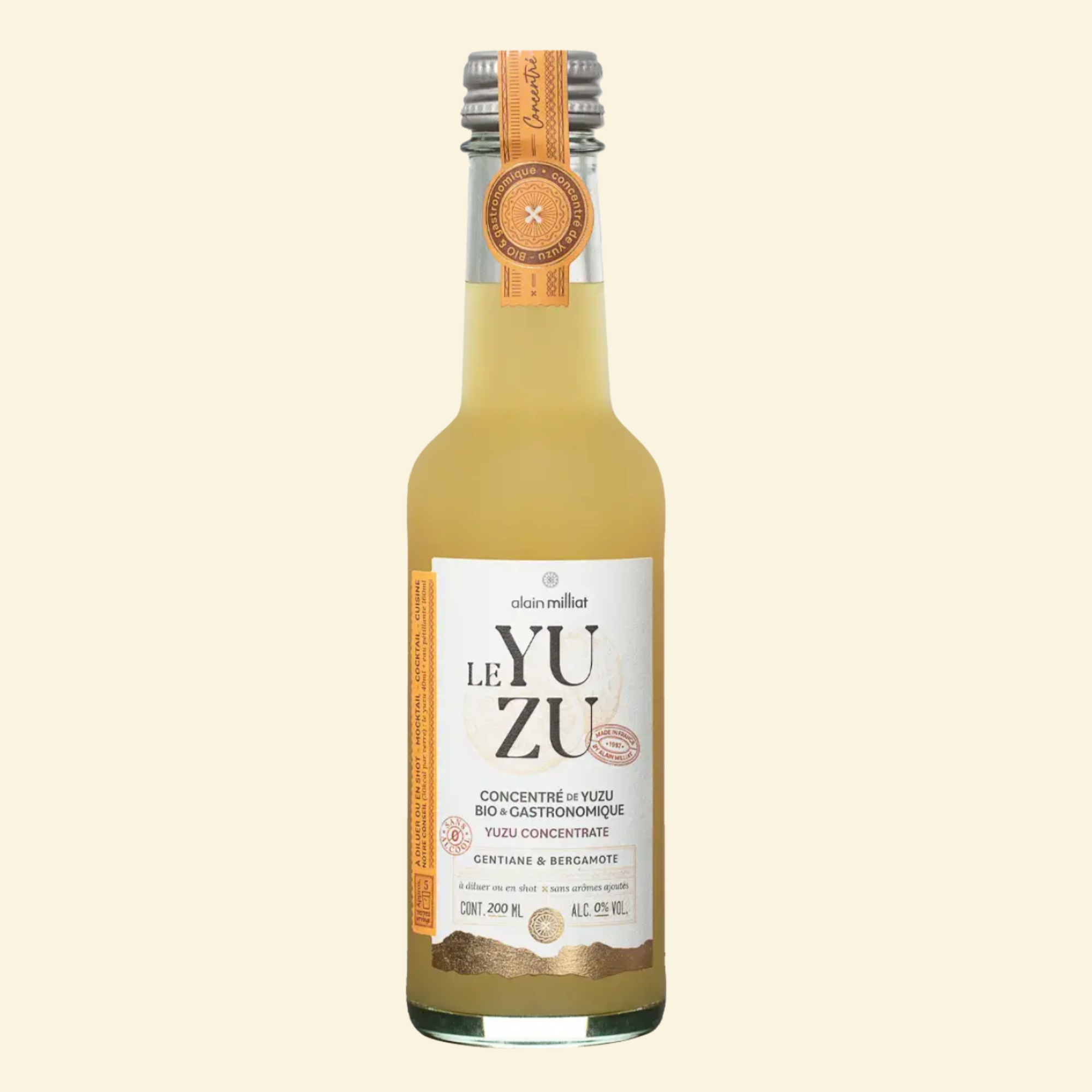 Organic Yuzu Concentrate 200 ML
